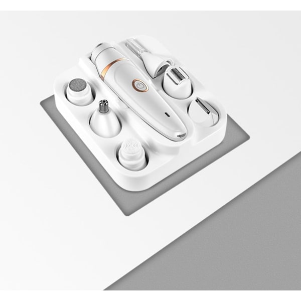 Pluxy Epil Pro 3.0 Ansigts Epilator, Elektrisk Razor - Pluxy Hårfjerning til Ansigt, 7-i-1 Smertefri Kropsbarbermaskine og Ansigts Epilator