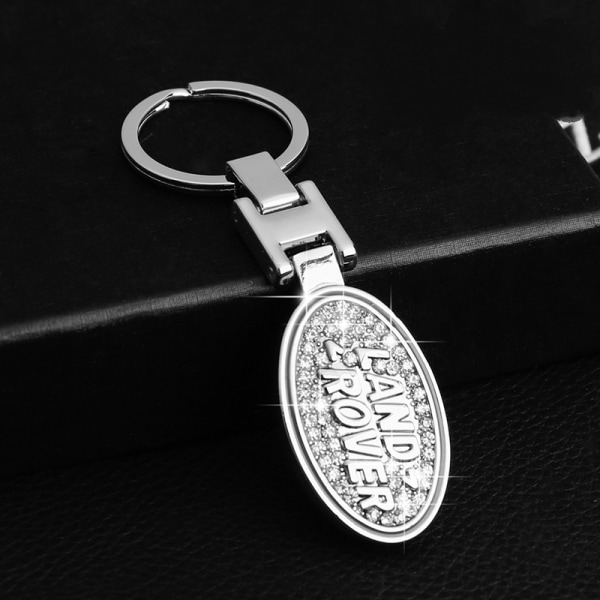 lady, girlKeychain Accessories With Bling Rhinestones Fashionable Car Key chain for Land Rover Car Keyring keychains for Car Keys