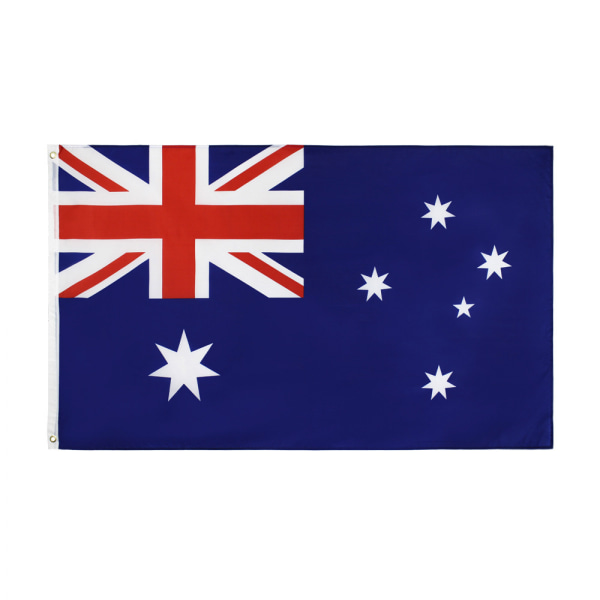 Australiens australiensiska flagga | 3x5 ft landsflagga, inomhus/utomhus, livfulla färger, mässingshylsor, tjockare och mer hållbart