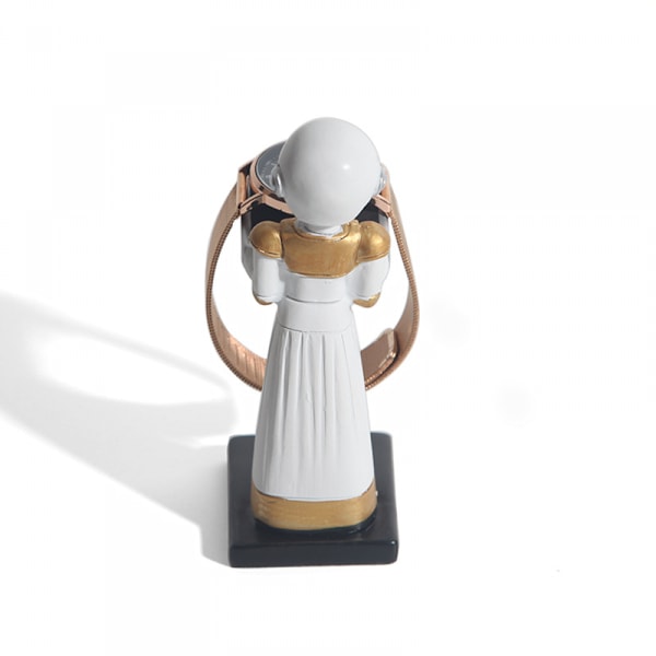 Klockställ Astronaut Figur i Harts Figur Modell Klockhållare Dekoration Förvaringsställ för Smycken Klocka Armband