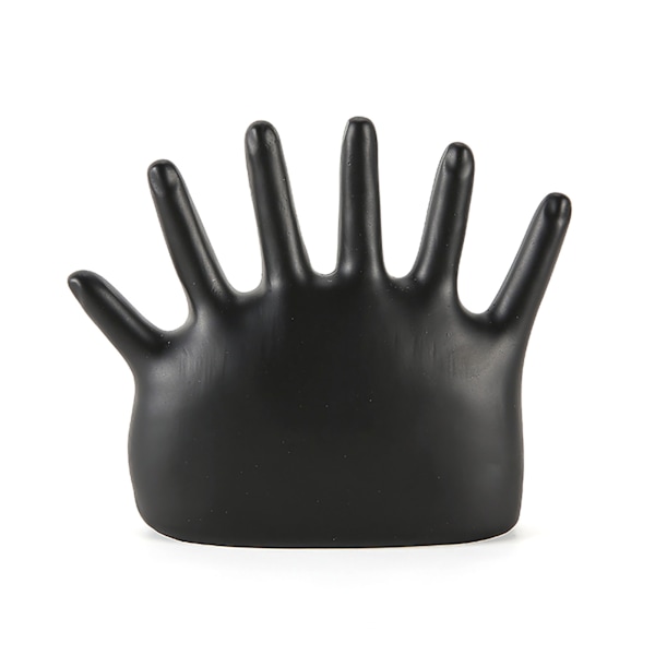 Ring Hand Holder All Round Display Fade Resistant Exquisite Hand Jewelry Display Stand för Armband Klockor Svart