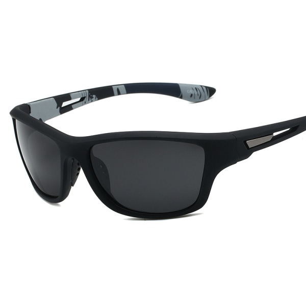 Polariserede Wrap Around Sportssolbriller til Mænd Kvinder UV400 Sportssolbriller