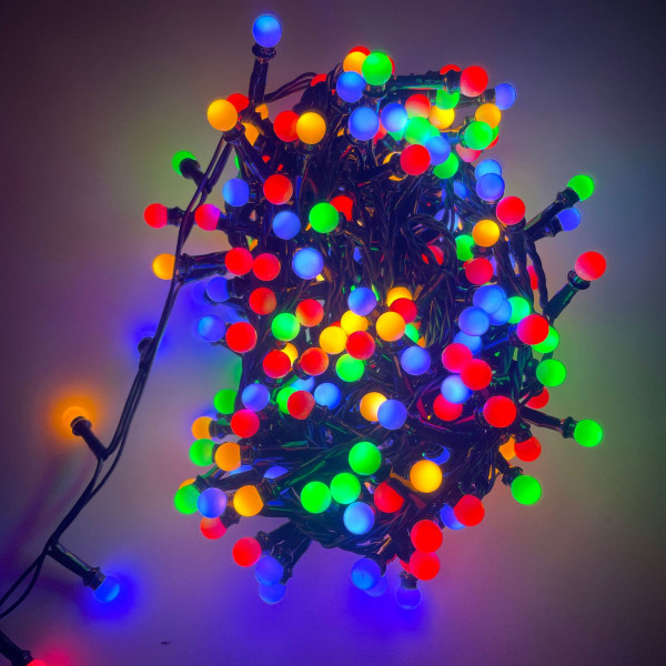 Christmas Cluster Tree Lights Dekorationer 10M 300 LED Vattentät Fairy String Light Plugga in med Memory Timer Remote 11 Ljusläge