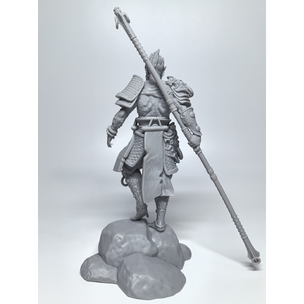 Spil Black Myth Wukong Monkey King Håndlavet Ornament Legetøj Grey