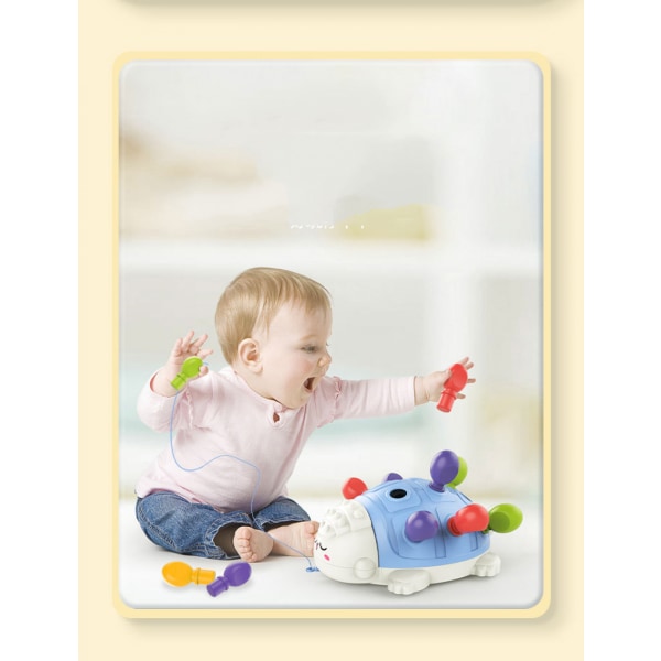 Montessorileksaker för bebisar 6 12 18 månader+, baby utan tinning, sensoriska finmotoriska färdigheter utvecklingsleksaker
