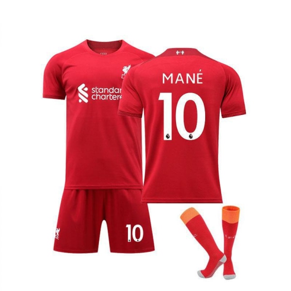 22-23 Säsong Ny Liverpool Hemma Barn Vuxna Fotboll Fotbollströja Träningströja Kostym No.10 MANE XXL