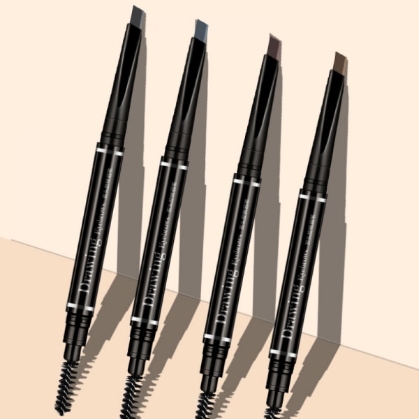 Purie Natural Triangular Tip Eyebrow with Brush,Cruelty Free,Waterproof, Long Lasting Drawing Eyebrow Definer