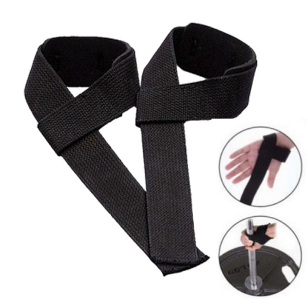 1 par remsor handledsstöd tyngdlyftning gym träning bodybuilding handledsskydd remmar