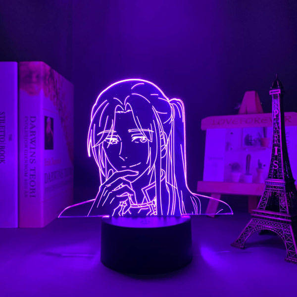 Anime LED-lys Tian Guan Ci Fu Hua Cheng for soveromsdekorasjon bursdagsgave lampe Manga Heaven Official's Blessing San Lang