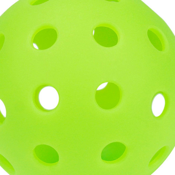 Luminous Pickleball Ball, 40 hål Hållbar Speciellt Designad Standard, Träning 74mm Pickle Ball Vuxen för Inomhus Utomhus Turneringsspel
