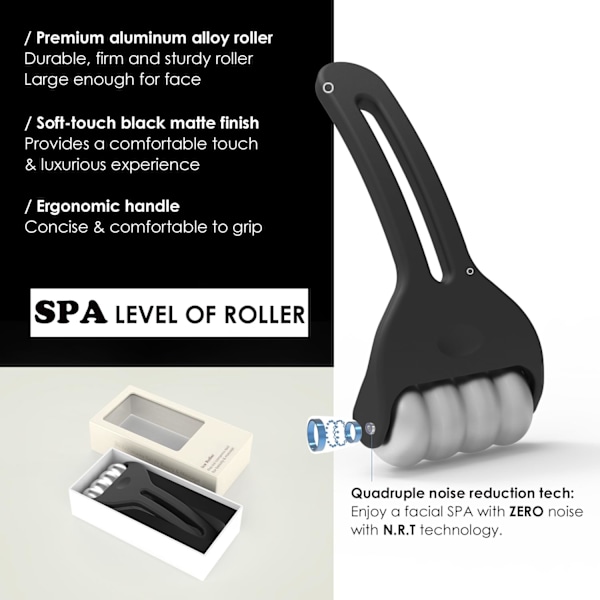 Morsdagsgaver - Isrulle for ansikt og kropp - SPA-kvalitets aluminiums kuldeterapi-rulle reduserer hevelser, rynker og migrene | Lon