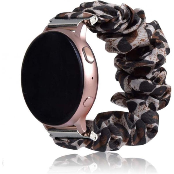 Til Scrunchie-armbåndsudskiftning til Galaxy Watch 42mm/Gear S2 Classic/Gear Sport Smartwatches Kompatibel med Samsung Galaxy Watch Active/Active