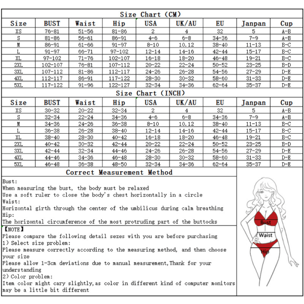 Naisten yksiolkainen korkeavyötäröinen bikinit pitsit korkealeikkaus kaksiosainen uima-asu lomalle, uintiin, uima-altaalle ( print) XL