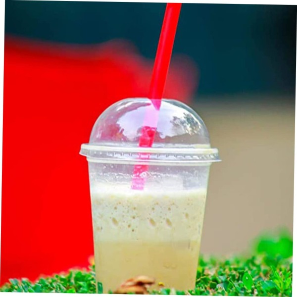 WJ 100st latte/kupollock Kaffedrinkar Smoothies Parfait Klarvatten Mjölk Frostad kopp Klar Cuake Te Frukt/Iskoppar Multifunktions picknickbehållare transparent color x2pcs 16x9.5cmx2pcs
