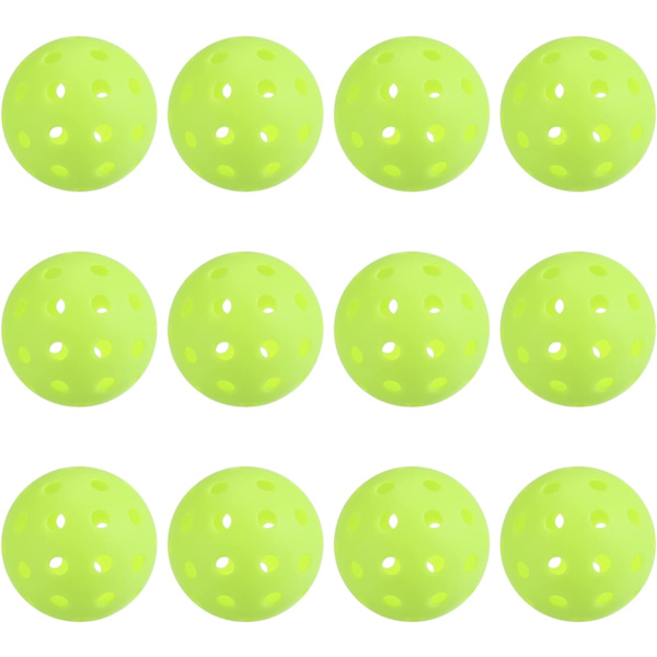 Pickleballbollar för utomhusbruk, 40 hål Pickleball USA Pickleball Approved (USAPA) Pickleballbollar för inomhus- och utomhussporter
