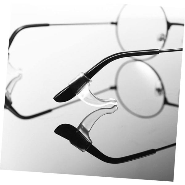 WJ 48 par glasögon anti-glasögonfodral skottglas öronkrokar för glasögon silikon glasögon öronkrokar öronmuffar hållare A