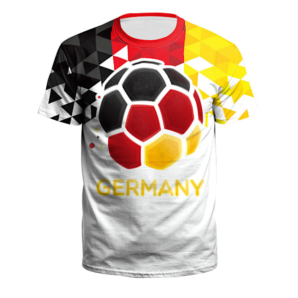 Wekity 2022 VM fotbollströja herr fotbollströja Tyskland, 4XL