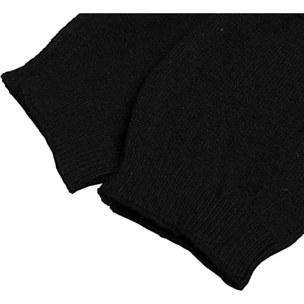 Cashmere halvfingerlösa handskar dam vinter varma vantar, mjuka och bekväma att inte skada huden.