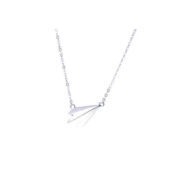 One Direction Pappersflygplan Halsband (Silver)