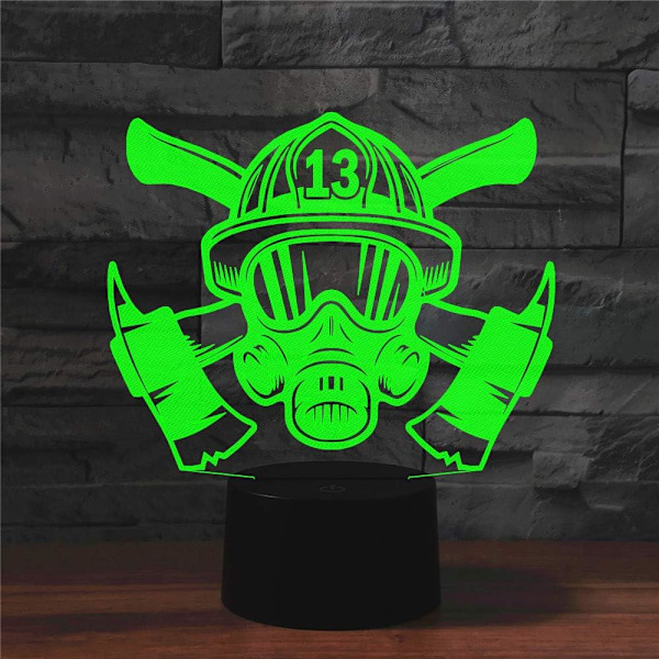 3D Häst Utrustning Fjärrkontroll 16 Färger Nattlampor Illusion Akryl LED Bord Sänglampa Barn Sovrum Skrivbords Dekoration Födelsedagspresenter Leksak