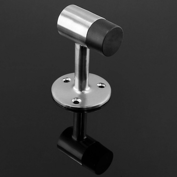 3 Tommer / 75mm Heavy Duty Gulvstop, Dørstopper Rustfrit Stål Børstet Nikkel - Pakke med 1