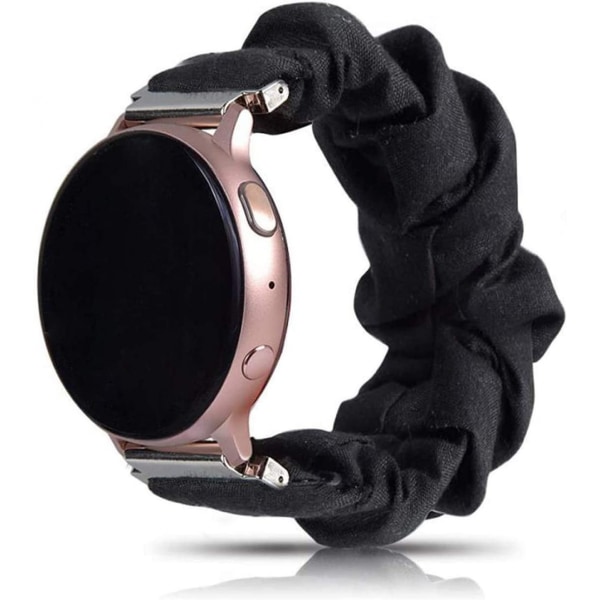 For Scrunchie rannekorun vaihto Galaxy Watch 42mm/Gear S2 Classic/Gear Sport älykelloille, yhteensopiva Samsung Galaxy Watch Active/Active