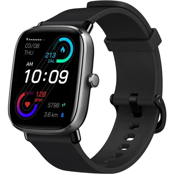 Mini Smart Watch GPS Fitness Tracker miehille, naisille, sisäänrakennettu Alexa, 14 päivän akunkesto, 70+ urheilutilaa, veren happisyke unimittariScre