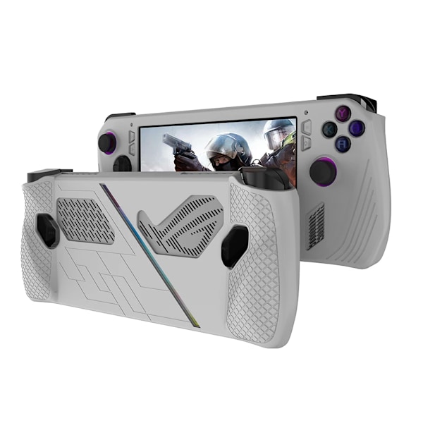 Silikon/TPU Transparent Skal Skyddande Fodral + Bärväska För Asus ROG Ally Full Protect Handheld Spelkonsol Tillbehör