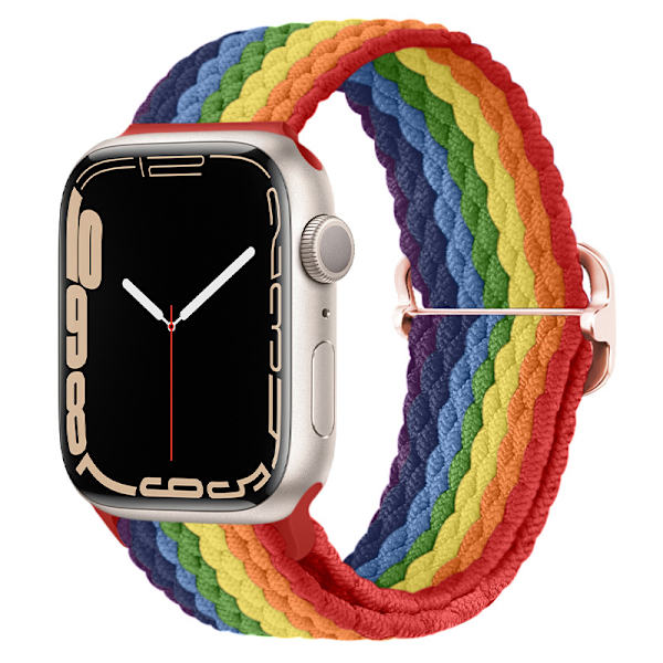 Sopii Apple Watch -rannekkeeseen AppleWatch1234567se Watch Band Nylon Woven Private Model iwatch7 Watch Band (38/40/41mm)
