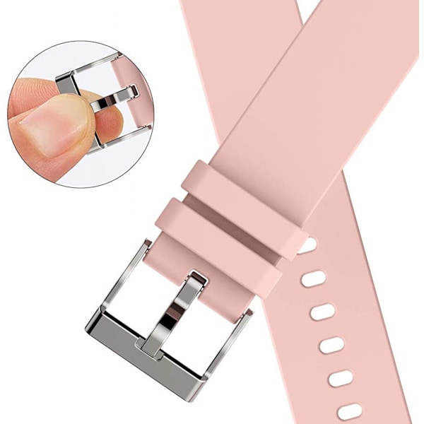 Älykellohihnat, 22 mm:n vaihdettavat säädettävät älykellohihnat Huawei Watch3/GT3 -urheilukelloon, pehmeä silikoniranneke, rannekorutarvike älypuhelimeen