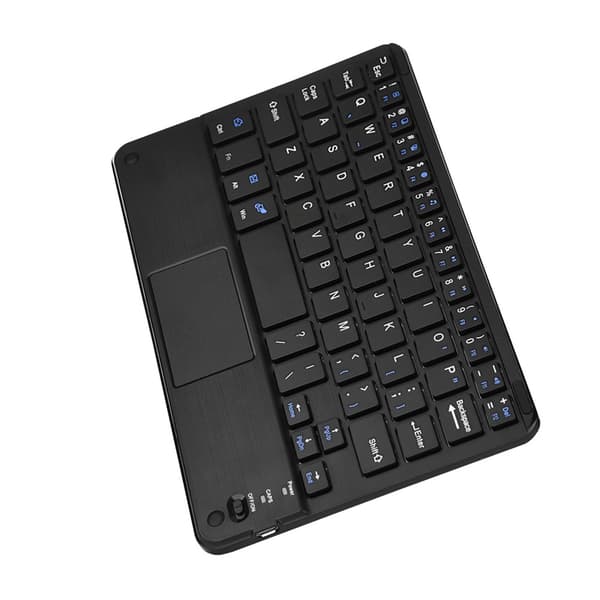 UltraSlim Mini langaton Bluetooth-näppäimistö kosketuslevyllä Windows PC:lle ja Android-tabletille