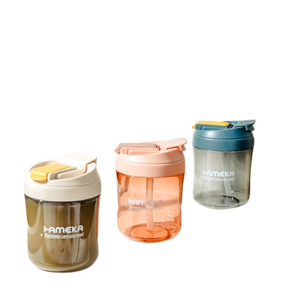 Stor termos för förvaring av olika drycker, matt yta, juice, mjölk, kaffe, resor, camping (smutsigt vitt), 300 ml kaffekopp