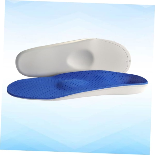WJ 1 par ortopediska inlägg för platta fötter Ortopediska inlägg för skor Ortopediska inlägg för fotvård Ortopediska inlägg för fotvård White blue 24.3x9.1cm