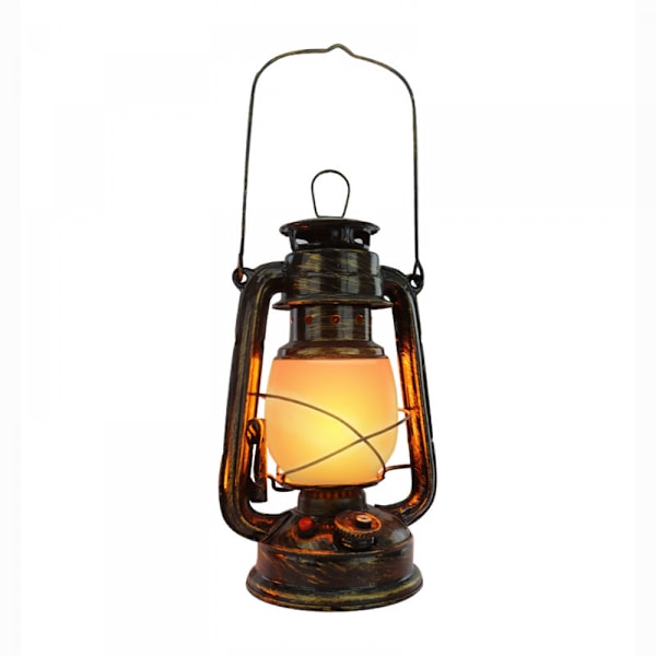 LED Vintage Lykta, Juldekorationer Inomhus/Utomhus, Dekorativa Lyktor Batteridrivna för Gård, Terrass, Gräsmatta, Öppen spis