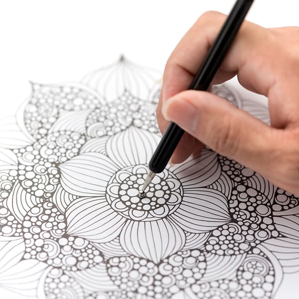 Mandala Dotting Tools Sæt - 58 PCS Dot Maleri Kit med Dotting Tools, Kuglepen til Sten Maleri, Farvning, Neglekunst, Tegninger og Udkast