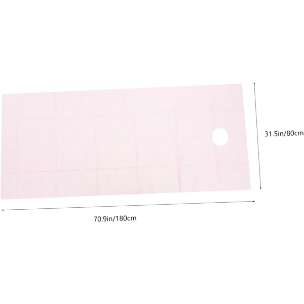 WJ 30 bitar Lakan Engångslakan Engångssängdynor Resemadrass Massagetillbehör Skönhet Sängkläder Cover Cover Pink 180x80cm