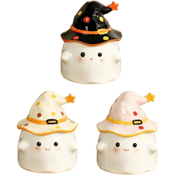 350ml Keramisk Kaffekopp Cartoon Halloween Te Koppar Söt Porslin Latte Koppar för Kaffe Te Mjölk Dryck