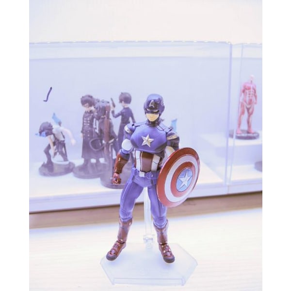 Captain America Thor Bevægelige Hånd Ornamenter Model
