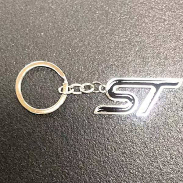 3D nøkkelring for Focus Fiesta ST emblem metall nøkkelring for Ford F-150