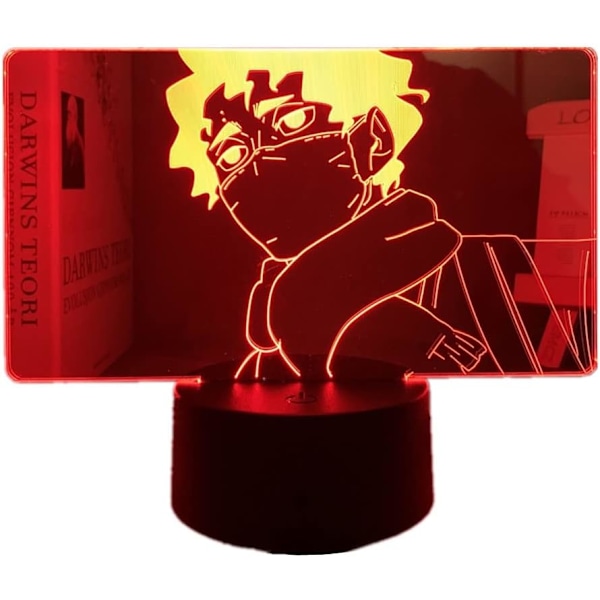 3D Illusion Anime Lampe Kiyoomi Sakusa Akryl Natlampe 7/16 Farveskift med Fjernbetjening Børneværelses Dekoration USB Bordlampe Julegave