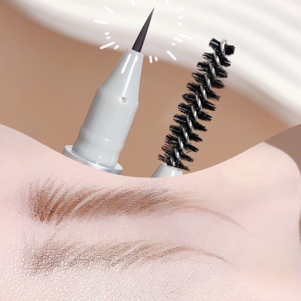 Ultrafin Eyebrow Pencil Rotation Eyebrow Pencil, hållbar, svettsäker och inte lätt att ta av smink