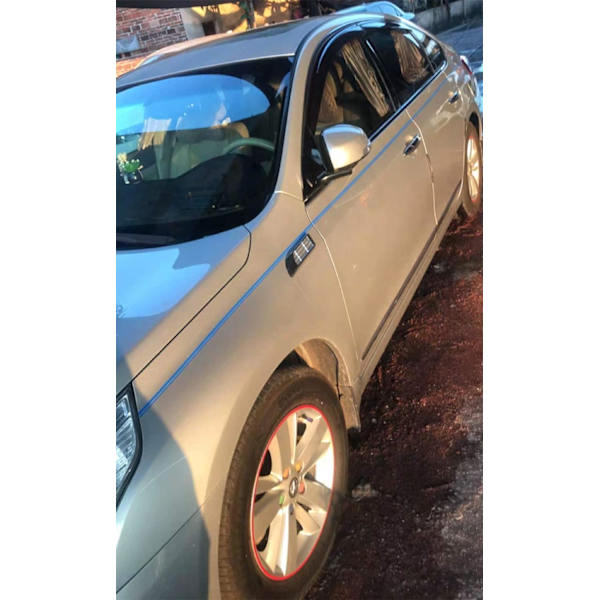 Sort Pinstripe Tape Bil Karosseri Side Stripe Dekal Talje Sticker Auto Pinstripe Tape til Biler