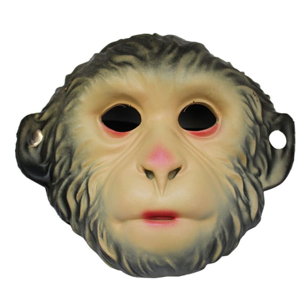 Halloween maskerad djurfest show varg mask bar skräck cosplay monkey tiger mask (monkey mask)