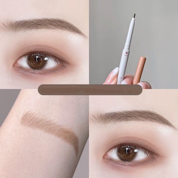 Makeup Brow Stylist Definer - Vedenkestävä kulmakynä, ultraohut mekaaninen kynä, piirtää pieniä kulmakarvoja ja täyttää harvat