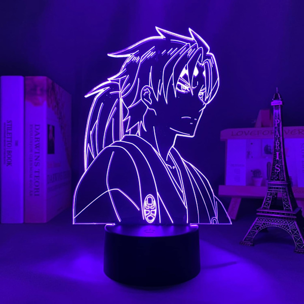 Anime 3D Lampe Kakuriyo Bed and Breakfast for Spirits for Soveromsdekor Nattelys Barnegave Manga Led Nattelys