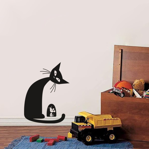 Kissa Vinyyli seinätarra sisustustarra seinämaalaus keittiö lemmikki