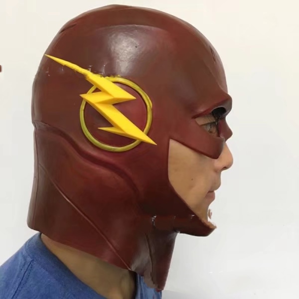 Flash Justice League Movie Mask, röd, One Size
