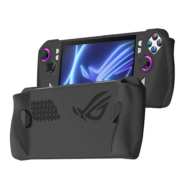Silikon/TPU-fodral för Asus Rog Ally spelkonsol, skyddande fodral, reptåligt skyddsfodral för Asus Rog Ally speltillbehör
