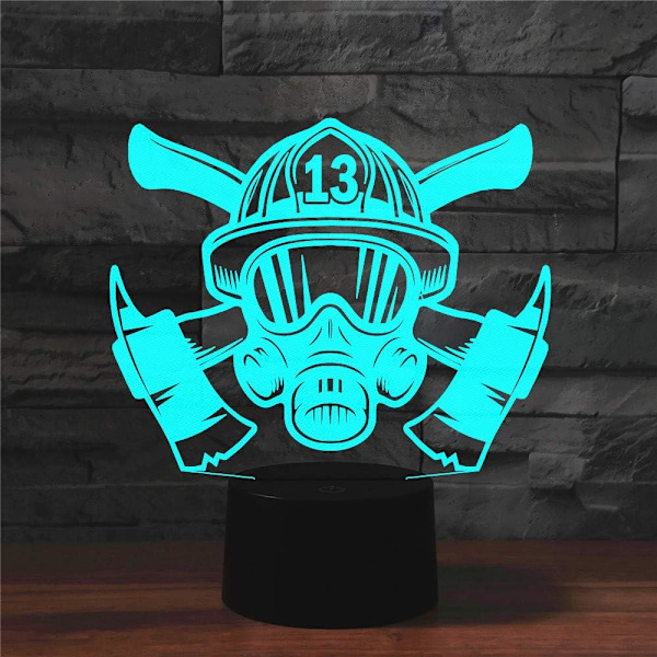 3D Häst Utrustning Fjärrkontroll 16 Färger Nattlampor Illusion Akryl LED Bord Sänglampa Barn Sovrum Skrivbords Dekoration Födelsedagspresenter Leksak