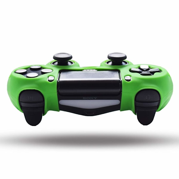 Grepp kompatibel med PS4-kontroll Skin, Silikonöverdrag för PlayStation 4 PS4-kontrollpaket 1 Halkskyddande Skal Skydd - 8 st Tumgrepp - Dubbar